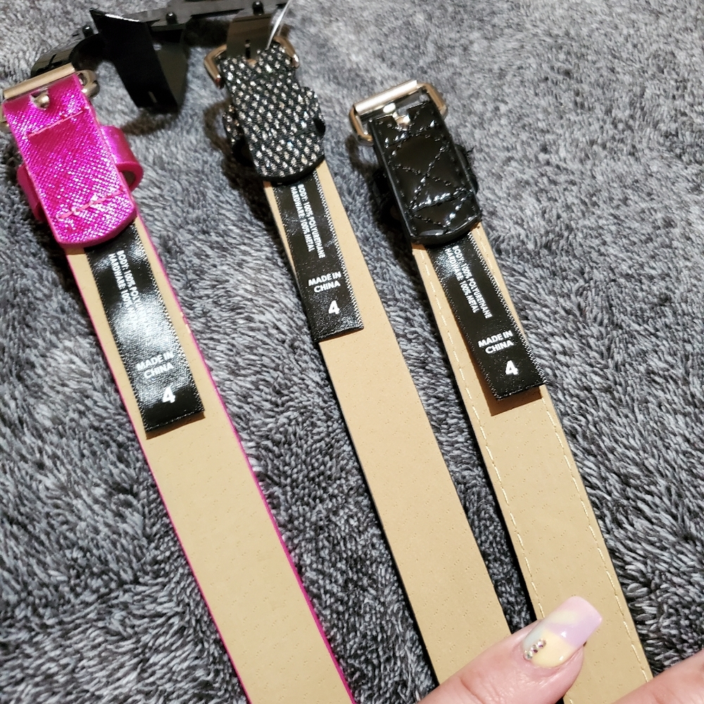 Torrid 3 pack faux leather belts